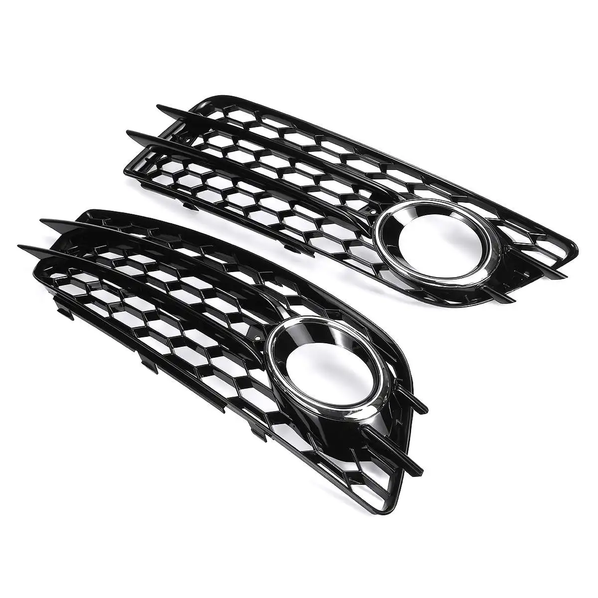 2pcs Car Front Bumper Fog Light Grille Cover Honeycomb Hex Grille Grill For Audi A4 B8 S-Line S4 2008-2012 8K0807681C 8K0807682C
2pcs Car Front Bumper Fog Light Grille Cover Honeycomb Hex Grille Grill For Audi A4 B8 S-Line S4 2008-2012 8K0807681C 8K0807682C