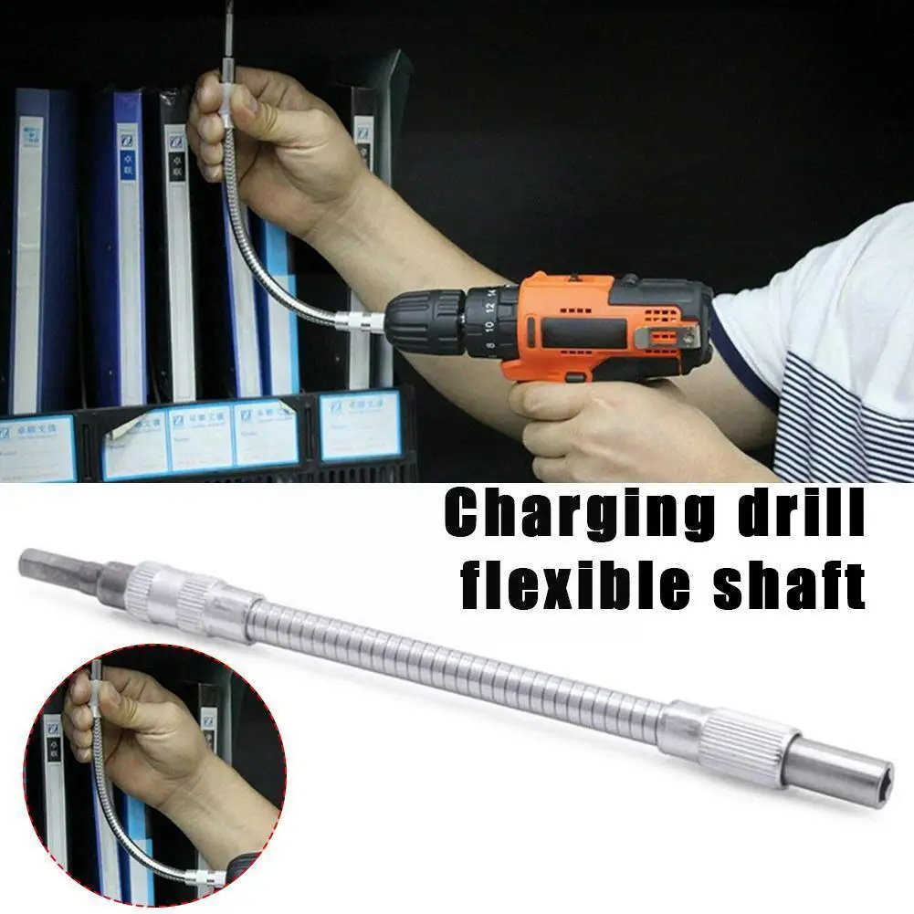 Multi Electric Drill Screwdriver Bit Snake Flexible Metal Hose Extension Rod Soft 1/4 Link 20/30cm Cardan Tool Connection S A5I3
Multi Electric Drill Screwdriver Bit Snake Flexible Metal Hose Extension Rod Soft 1/4 Link 20/30cm Cardan Tool Connection S A5I3