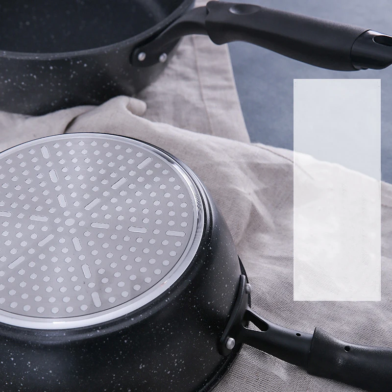 Olerd 20CM Maifan Stone Wok Non-stick Pan Frying Soup Pot Frying Pan Multi-purpose Kitchen Pot General Use for Gas Kitchen Tool
Olerd 20CM Maifan Stone Wok Non-stick Pan Frying Soup Pot Frying Pan Multi-purpose Kitchen Pot General Use for Gas Kitchen Tool