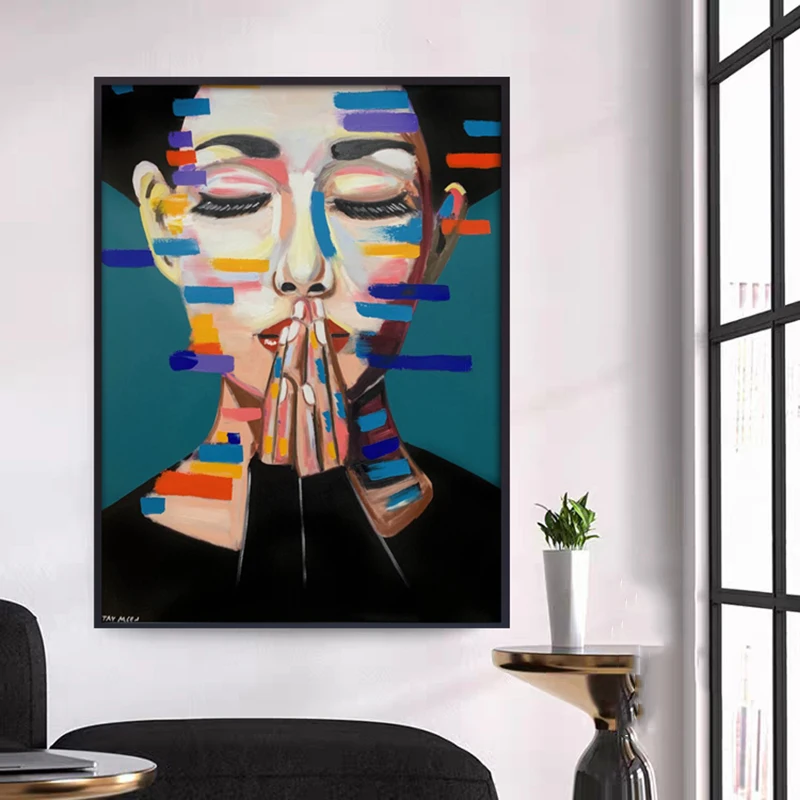 Abstract Woman Visual HD Print Figure Poster Wall Art Canvas Painting For Living Room Bedroom Modern Fashionable Home Decor
Abstract Woman Visual HD Print Figure Poster Wall Art Canvas Painting For Living Room Bedroom Modern Fashionable Home Decor