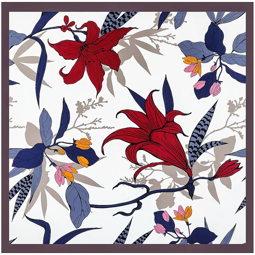 Female Foulard Fashion Silk Square Scarf For Women130cm Retro Floral Lady Twill Decorative Scarf Silk Scarf
Female Foulard Fashion Silk Square Scarf For Women130cm Retro Floral Lady Twill Decorative Scarf Silk Scarf