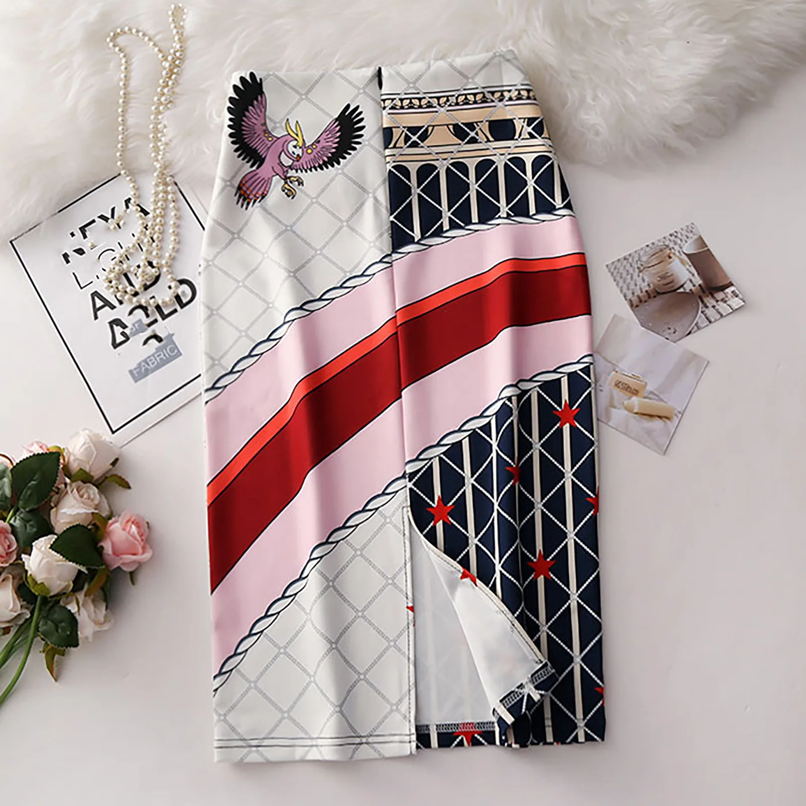 Women's Fashion Half-length Skirt Printed Step Package Hip Short Skirt Ladies Bag Hip Skirt Zipper High Waist Print Skirt#g
Women's Fashion Half-length Skirt Printed Step Package Hip Short Skirt Ladies Bag Hip Skirt Zipper High Waist Print Skirt#g
