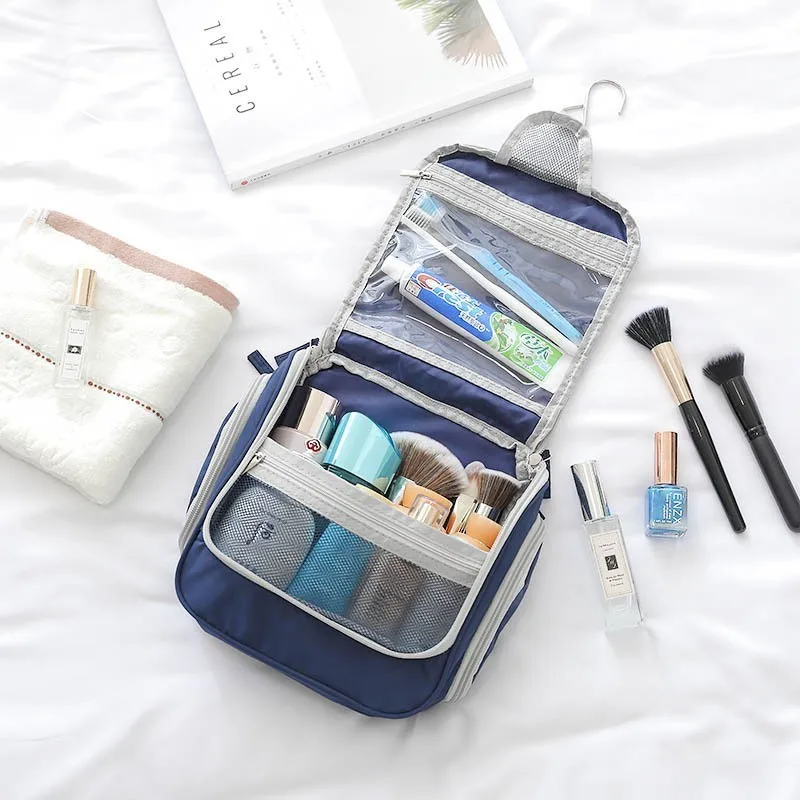 Waterproof Nylon Travel Organizer Bag Unisex Women Cosmetic Bag Hanging Travel Makeup Bags Washing Toiletry Kits Storage Bags
Waterproof Nylon Travel Organizer Bag Unisex Women Cosmetic Bag Hanging Travel Makeup Bags Washing Toiletry Kits Storage Bags