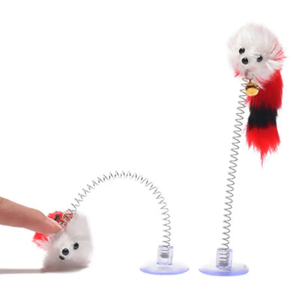 Pet Mouse Toys Elastic False Mouse Toys Pet Interactive Scratcher Spring Mice Teaser Random Color
Pet Mouse Toys Elastic False Mouse Toys Pet Interactive Scratcher Spring Mice Teaser Random Color
