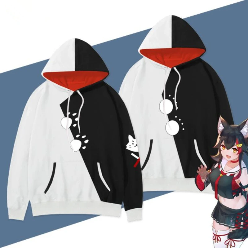 Hololive Ookami Mio аниме косплей костюм для взрослых унисекс хлопковая толстовка свитер с капюшоном пальто свитшоты
Hololive Ookami Mio аниме косплей костюм для взрослых унисекс хлопковая толстовка свитер с капюшоном пальто свитшоты