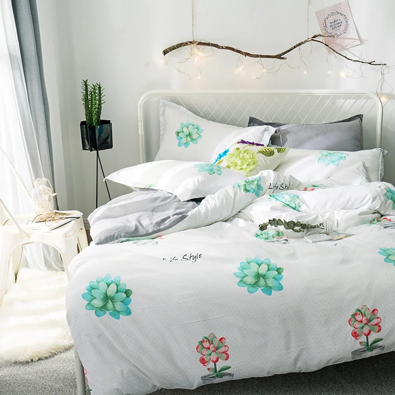 Home Textile down Quilt Cover New Flat Sheet Pillowcase Simple White Bedding Set Beddings 3/4 Pieces 
Home Textile down Quilt Cover New Flat Sheet Pillowcase Simple White Bedding Set Beddings 3/4 Pieces