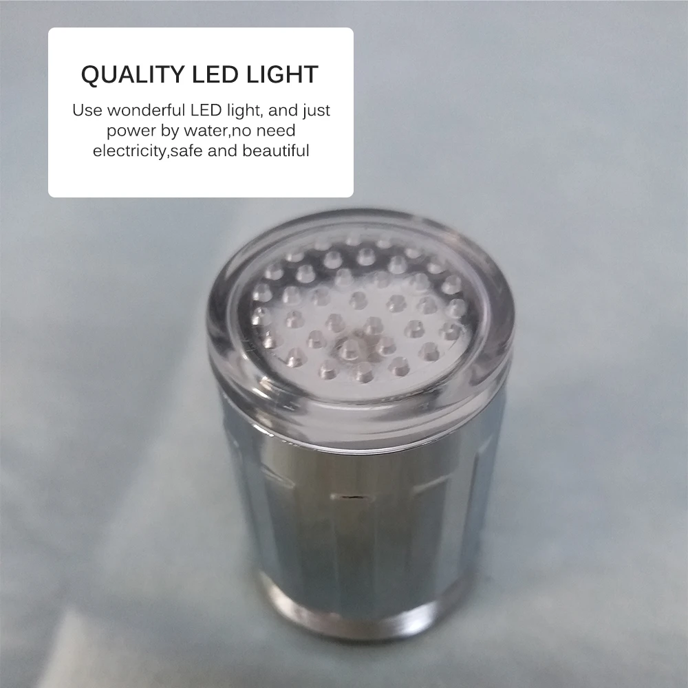 LED Faucet Device Bathroom Temperature Control Color-Changing Faucet Light Device Kitchen Faucet Lamp Kitchen Faucet Accessories
LED Faucet Device Bathroom Temperature Control Color-Changing Faucet Light Device Kitchen Faucet Lamp Kitchen Faucet Accessories