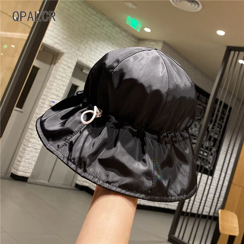 QPALCR Brand Bucket Hat Women Fashion Fishing Outdoor Cap Sunshade Quick drying Waterproof Tide Spring Summer Fisherman Hat
QPALCR Brand Bucket Hat Women Fashion Fishing Outdoor Cap Sunshade Quick drying Waterproof Tide Spring Summer Fisherman Hat