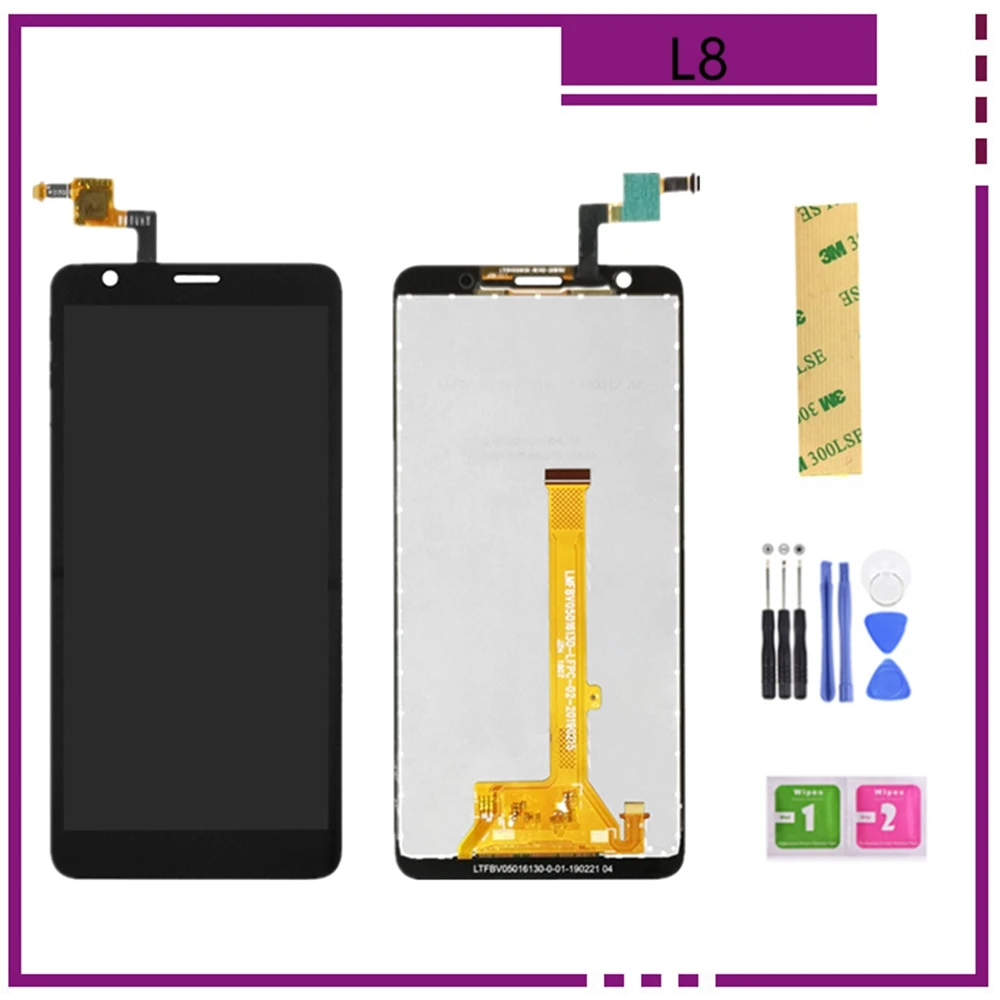 Дисплей L8 5 0 ''для ZTE Blade / A3 2019 ЖК-панель с сенсорным экраном стеклянный дисплей