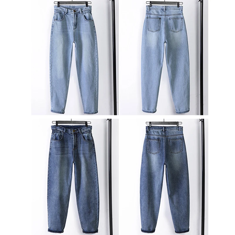 Autumn Boyfriends Harem Jeans For Women Vintage Solid High Waist Denim Pant Chic Oversized Ankle Length Loose Casual Trousers
Autumn Boyfriends Harem Jeans For Women Vintage Solid High Waist Denim Pant Chic Oversized Ankle Length Loose Casual Trousers