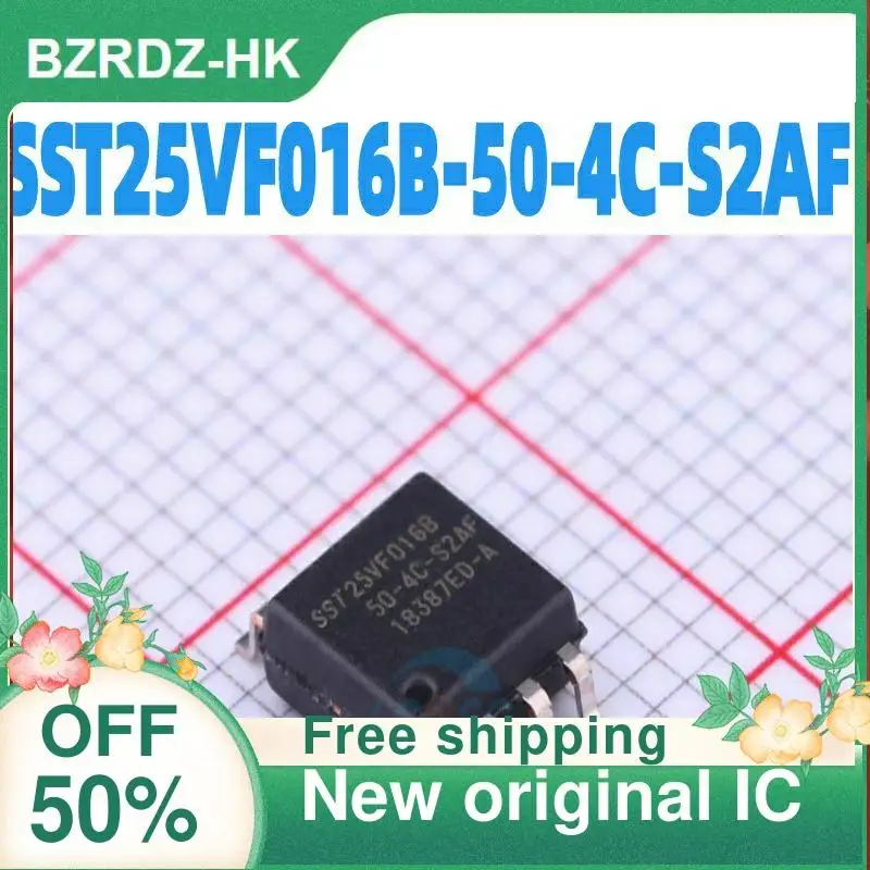 2-10 шт./лот SST25VF016B-50-4C-S2AF SST25VF016B SOP8 16MB 50 МГц новый оригинальный IC
2-10 шт./лот SST25VF016B-50-4C-S2AF SST25VF016B SOP8 16MB 50 МГц новый оригинальный IC