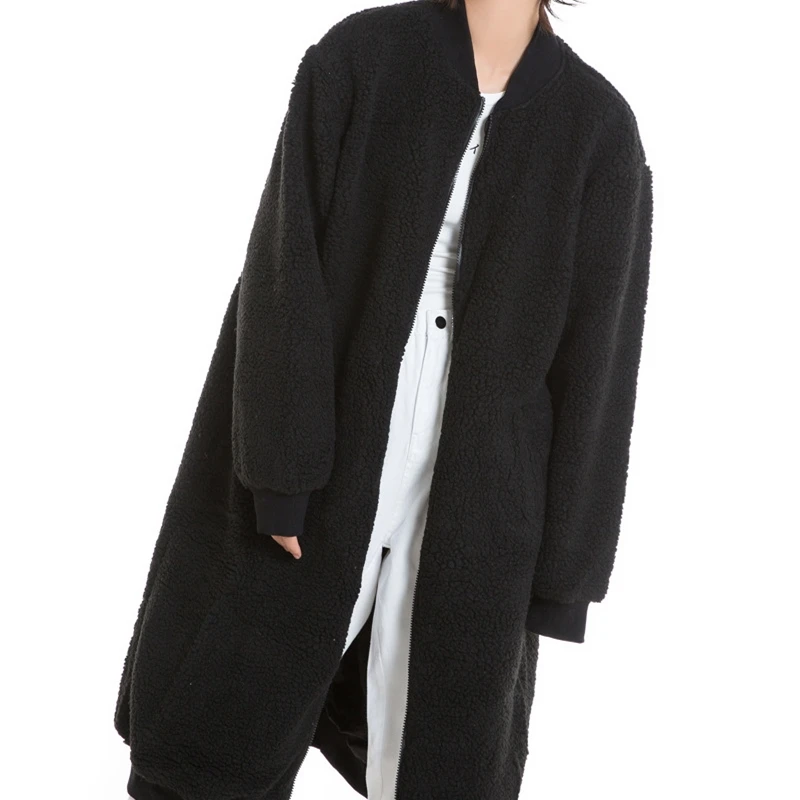 2020 New winter Woman Fashion Lamb Swool Coat Female Solid Color Jacket Lady Thicken Zipper Outerwear Girl Long Overcoat
2020 New winter Woman Fashion Lamb Swool Coat Female Solid Color Jacket Lady Thicken Zipper Outerwear Girl Long Overcoat