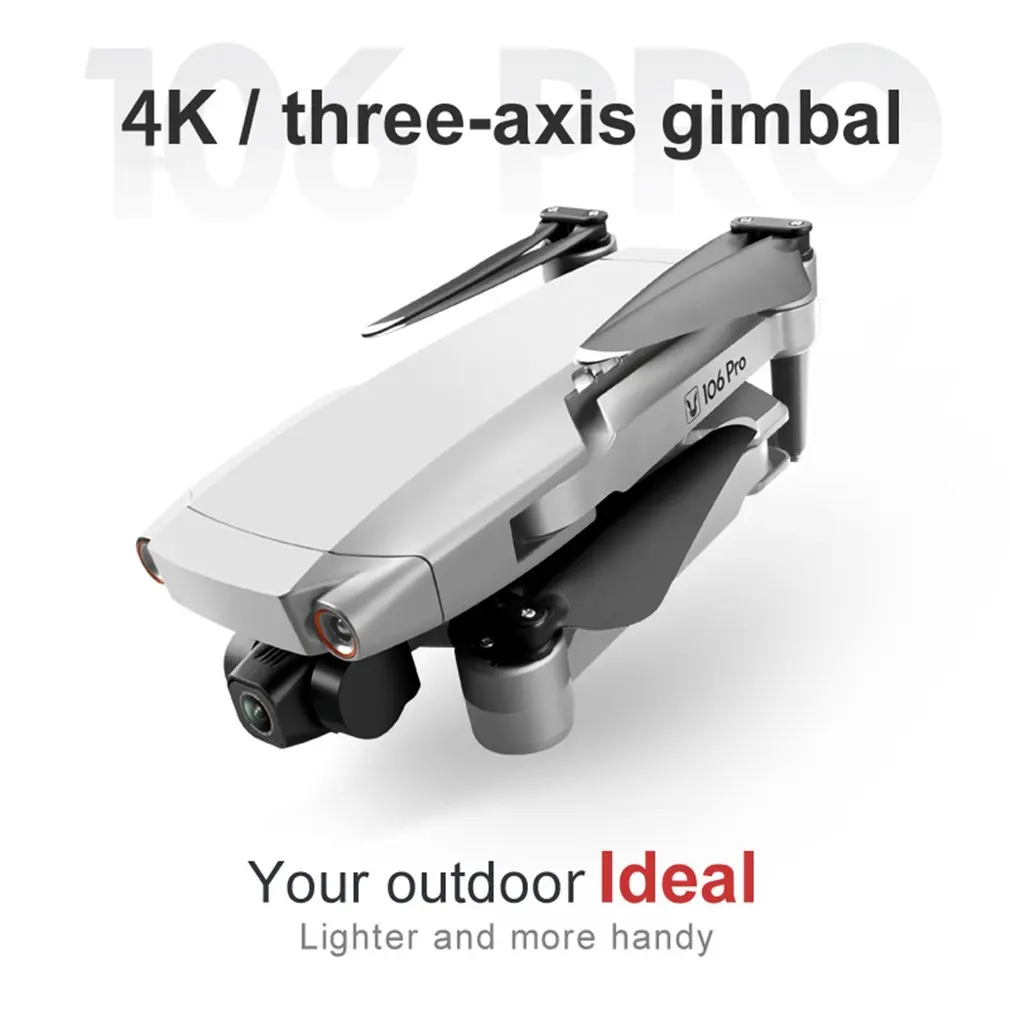 2021 New Three-Axis Anti-Shake Gimbal Drone 106Pro GPS With 4K HD 5G WiFi FPV Rc Drones Brushless quadcopter Gift For Kids
2021 New Three-Axis Anti-Shake Gimbal Drone 106Pro GPS With 4K HD 5G WiFi FPV Rc Drones Brushless quadcopter Gift For Kids