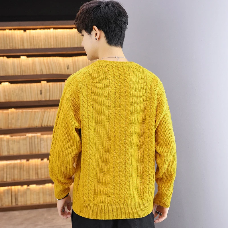 Winter High Quality Thick Warm Sweater Men O Neck Brand Mens Sweaters Slim Fit Pullover Men Knitwear Male Streetwear
Winter High Quality Thick Warm Sweater Men O Neck Brand Mens Sweaters Slim Fit Pullover Men Knitwear Male Streetwear