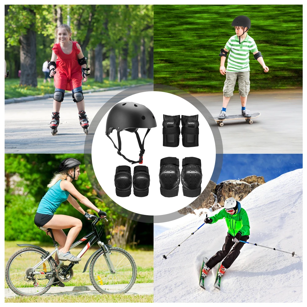 7Pcs/Set Kid Child Roller Skating Bike Helmet Knee Wrist Guard Elbow Pad Kit For Teenagers Roller Skating/Skateboarding/cycling
7Pcs/Set Kid Child Roller Skating Bike Helmet Knee Wrist Guard Elbow Pad Kit For Teenagers Roller Skating/Skateboarding/cycling