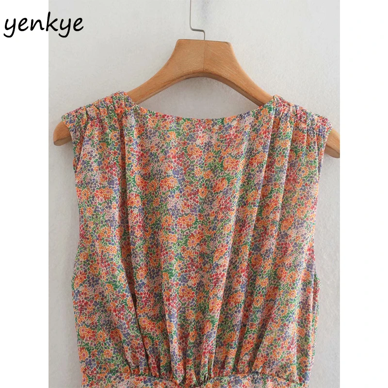 Vintage Floral Print Draped Bodycon Mini Dress Women Sexy V Neck Sleeveless Tank Summer Dress Fashion Chiffon vestido Sundress
Vintage Floral Print Draped Bodycon Mini Dress Women Sexy V Neck Sleeveless Tank Summer Dress Fashion Chiffon vestido Sundress