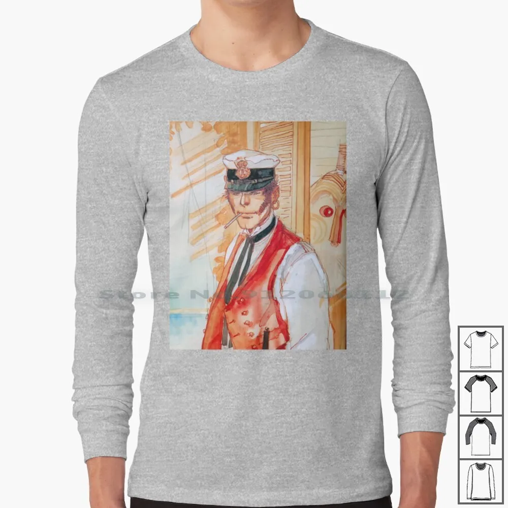The Ballad Of The Salt Sea Long Sleeve T Shirt Corto Maltese Captain Sea Beach Advenutre Comic Fisherman Sand Ship Boat
The Ballad Of The Salt Sea Long Sleeve T Shirt Corto Maltese Captain Sea Beach Advenutre Comic Fisherman Sand Ship Boat