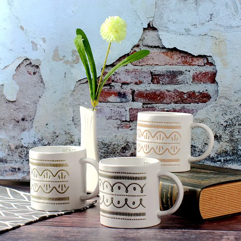 Creative European Exquisite Design Mug Afternoon Tea Ceramic With Handle Milk Coffee Cup Home Office Desktop Gift
Creative European Exquisite Design Mug Afternoon Tea Ceramic With Handle Milk Coffee Cup Home Office Desktop Gift