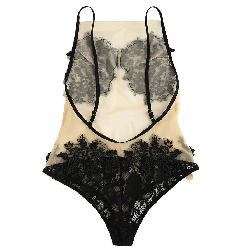 Creation 202 Women's Sexy Jumpsuit Perspective Embroidery Jacquard Mesh Jumpsuit Sexy Jumpsuit Pajamas
Creation 202 Women's Sexy Jumpsuit Perspective Embroidery Jacquard Mesh Jumpsuit Sexy Jumpsuit Pajamas