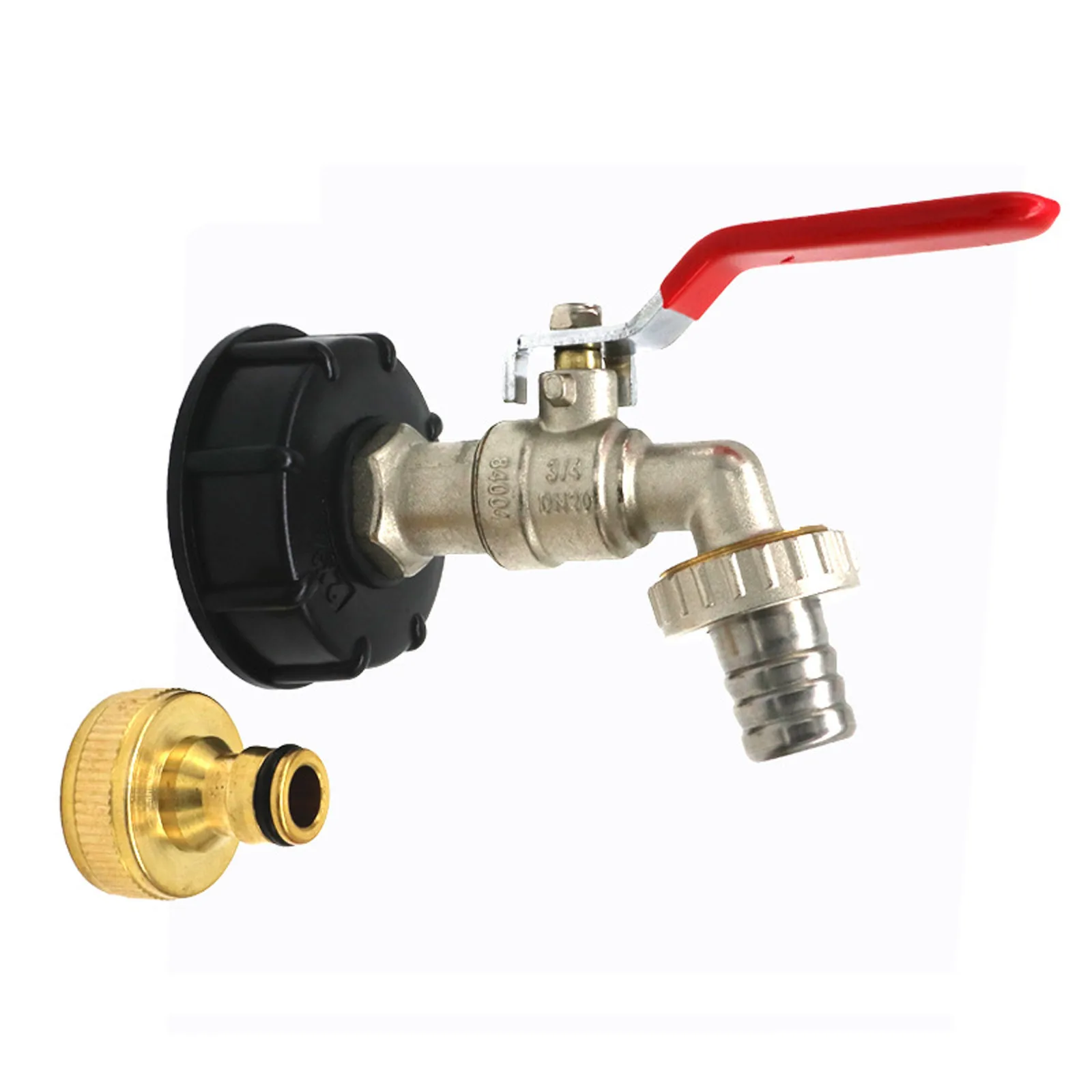 Ball Valve, 3/4 Inch Male Thread No Gas, 3/4 '' Outlet, 15mm Barbed Male Thread 1000 Liter Tank Tap Garden Maintenance/watering
Ball Valve, 3/4 Inch Male Thread No Gas, 3/4 '' Outlet, 15mm Barbed Male Thread 1000 Liter Tank Tap Garden Maintenance/watering