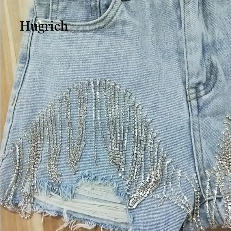 2021 spring and autumn fashion trendy denim shorts female high street rhinestone sequin hole tassels suitable for all-match clot
2021 spring and autumn fashion trendy denim shorts female high street rhinestone sequin hole tassels suitable for all-match clot