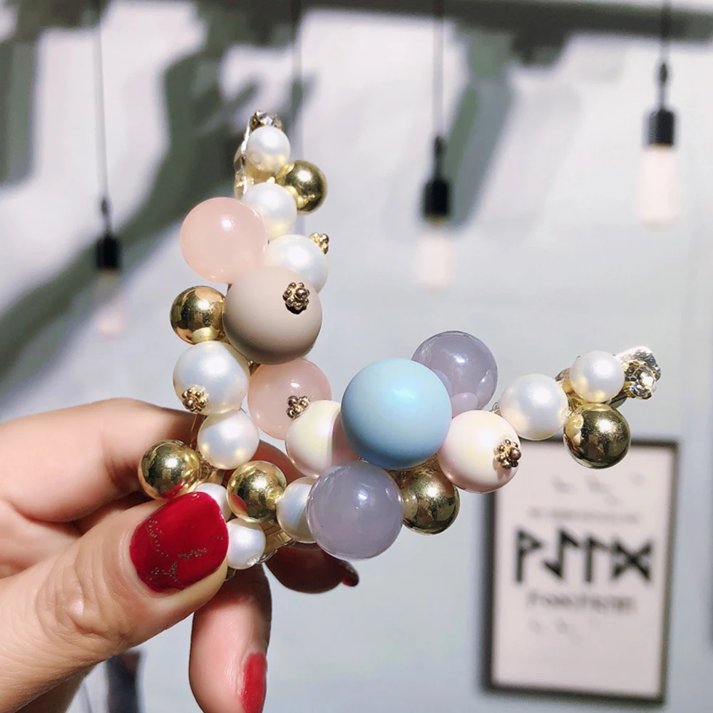 New Korean Sweet Imitation Pearl Spring Clip Hairpin Rhinestone Barrettes For Women Fashion Hair Accessories
New Korean Sweet Imitation Pearl Spring Clip Hairpin Rhinestone Barrettes For Women Fashion Hair Accessories