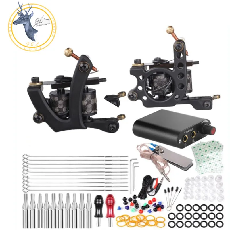FEL Coil Tattoo Kits Professional Power Supply Rotary Pen Permanent Makeup Machine Complete Microblading Needles Kits
FEL Coil Tattoo Kits Professional Power Supply Rotary Pen Permanent Makeup Machine Complete Microblading Needles Kits