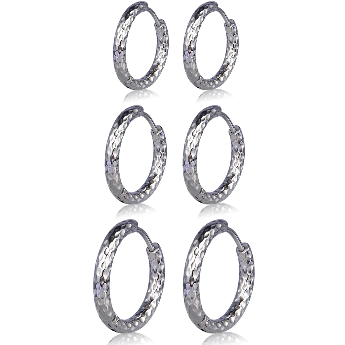 Surgical Stainless Steel Hoop Earrings, Hypoallergenic Cartilage Helix Tragus Conch Daith Huggie Earrings Size 10mm 12mm 14mm
Surgical Stainless Steel Hoop Earrings, Hypoallergenic Cartilage Helix Tragus Conch Daith Huggie Earrings Size 10mm 12mm 14mm