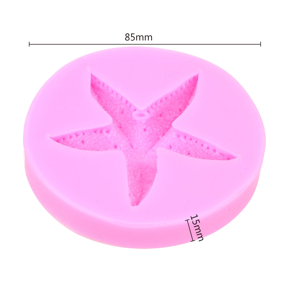 Sea Star Fondant Cake Candy Silicone Molds Chocolate Cake Decoration Tool DIY Starfish Soap Mould Baking Tools
Sea Star Fondant Cake Candy Silicone Molds Chocolate Cake Decoration Tool DIY Starfish Soap Mould Baking Tools