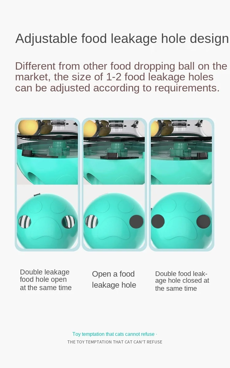 Food Dropping Ball Cat Teaser Tumbler Cat Turntable Toy Self-Hi Artifact Pet Supplies cat plush cat treat toy pet products
Food Dropping Ball Cat Teaser Tumbler Cat Turntable Toy Self-Hi Artifact Pet Supplies cat plush cat treat toy pet products