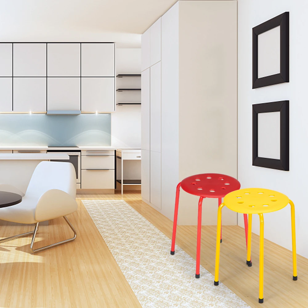 5-Piece Stackable Round Stool In Five Colors Solid Color Removable Chair Protector Home Office Decor
5-Piece Stackable Round Stool In Five Colors Solid Color Removable Chair Protector Home Office Decor