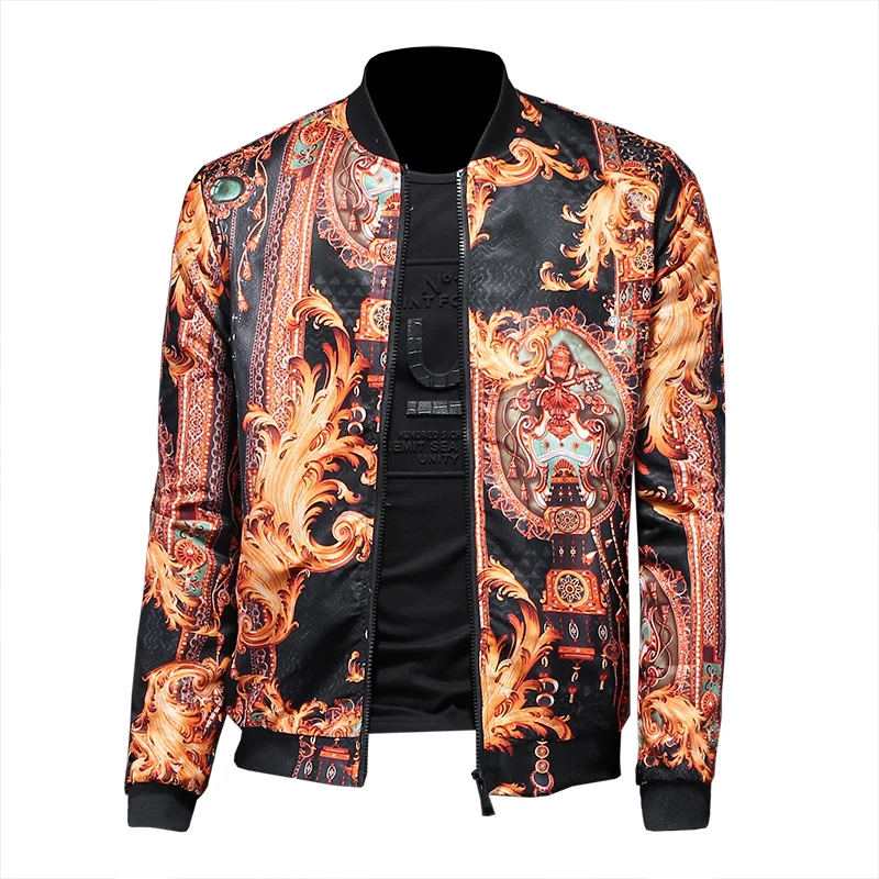 2020 Jacket Men Luxury Vintage Printing Bomber Jackets Fashion Designer Windbreaker streetwear Coat Outerwear Jaqueta Masculina
2020 Jacket Men Luxury Vintage Printing Bomber Jackets Fashion Designer Windbreaker streetwear Coat Outerwear Jaqueta Masculina