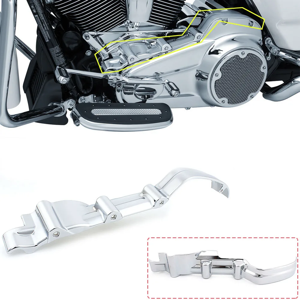 Motorcycle Chrome Inner Primary Accent Cover For Harley 17-20 Touring Street Glide Electra Road Glide Road King FLHX FLH/T FLHR
Motorcycle Chrome Inner Primary Accent Cover For Harley 17-20 Touring Street Glide Electra Road Glide Road King FLHX FLH/T FLHR