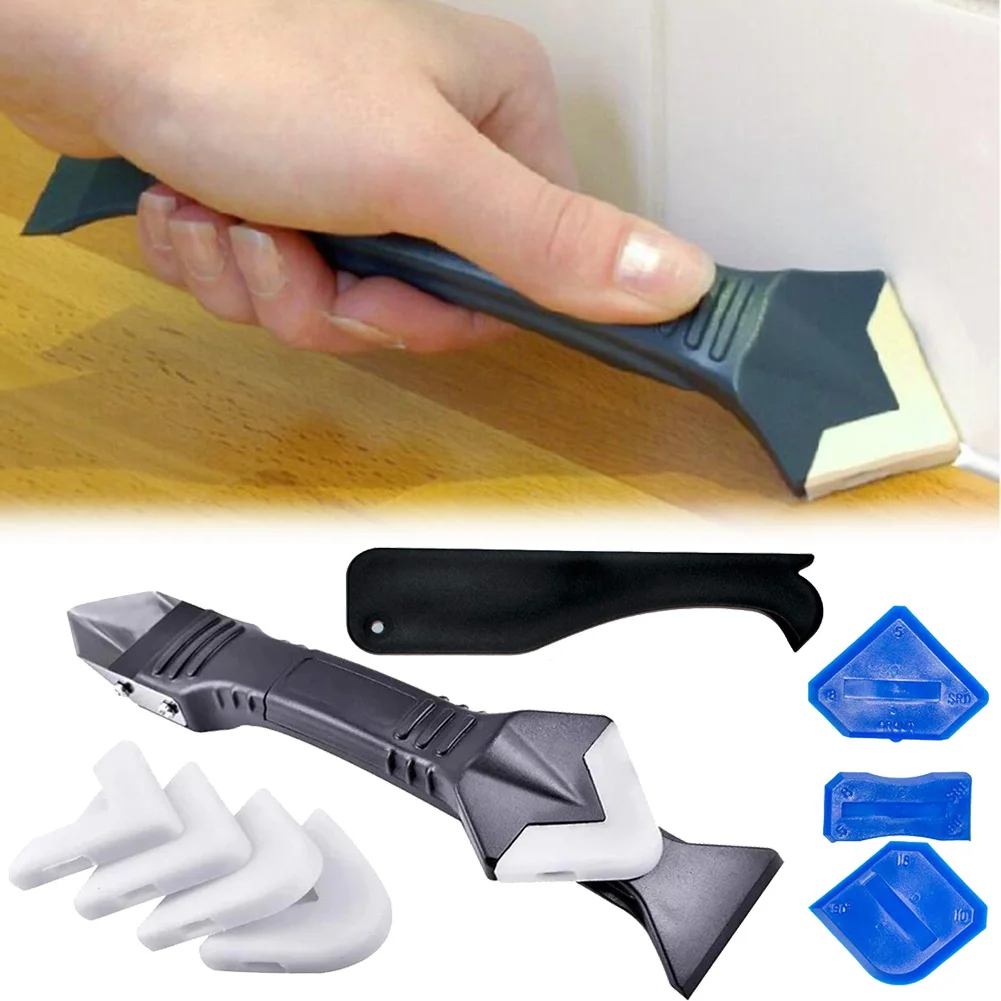 10Pcs Caulking Finishing Tools Kit Sealant Grout Spreader Spatula Scraper Silicone Pads For Kitchen Bathroom
10Pcs Caulking Finishing Tools Kit Sealant Grout Spreader Spatula Scraper Silicone Pads For Kitchen Bathroom