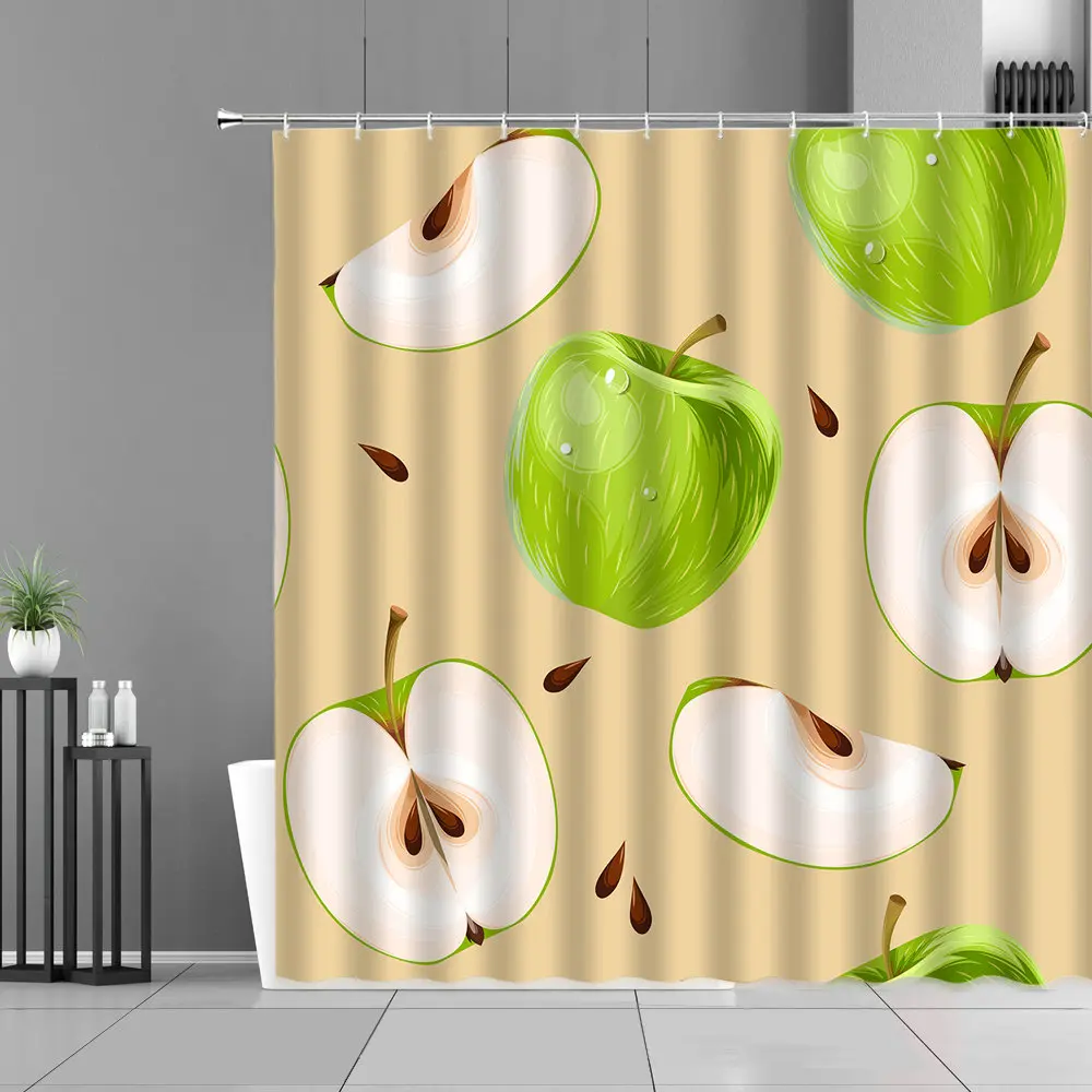 Pineapple Fruit Waterproof Shower Curtain Set Lemon Watermelon Printing Bath Hanging Curtains Bathroom Decor Bathtub Partition
Pineapple Fruit Waterproof Shower Curtain Set Lemon Watermelon Printing Bath Hanging Curtains Bathroom Decor Bathtub Partition