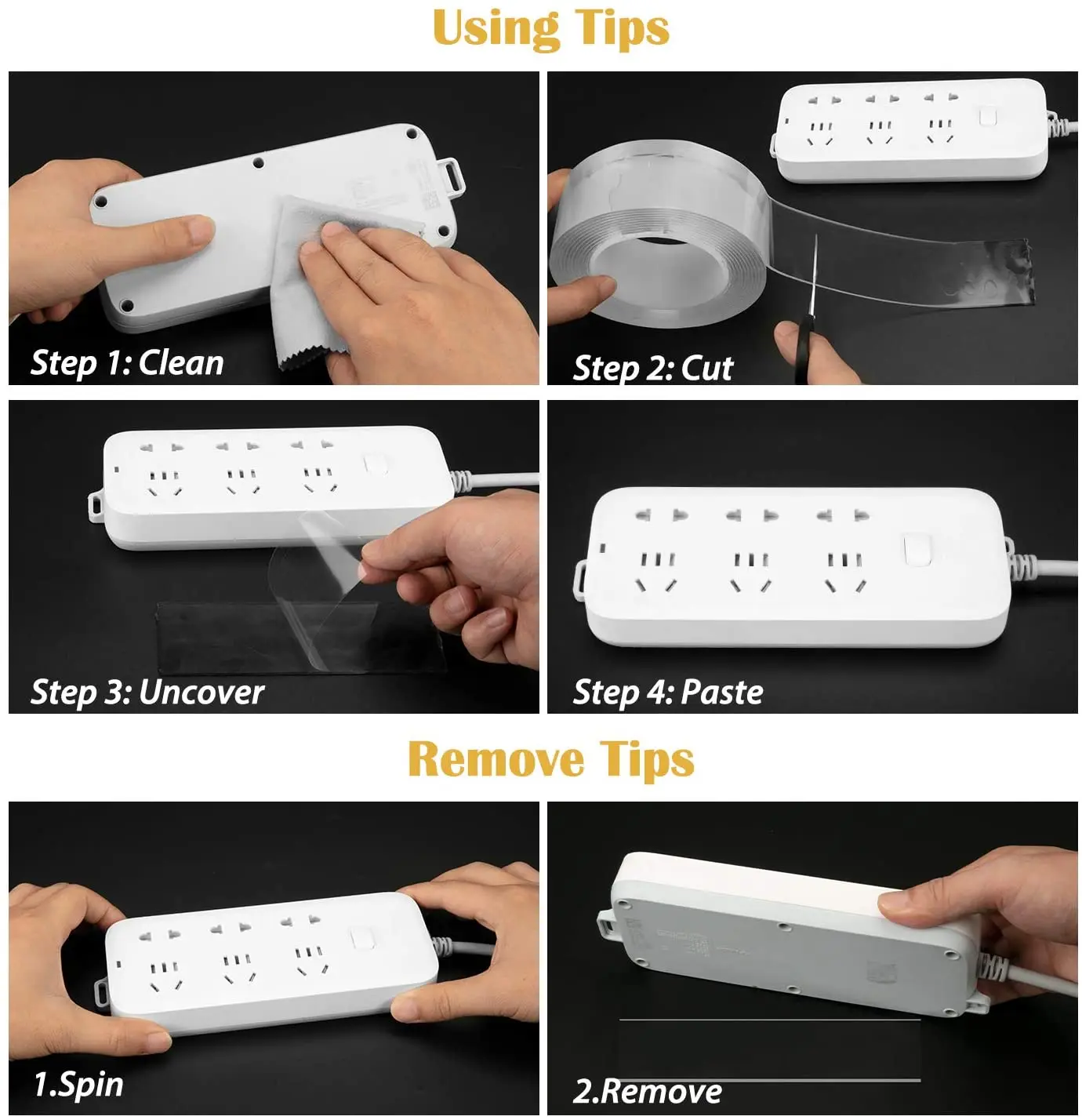 Multipurpose Nano Tape Washable kitchen Accessories Home improvement Self-adhesive Removable Wall Electrical Mounting Tape
Multipurpose Nano Tape Washable kitchen Accessories Home improvement Self-adhesive Removable Wall Electrical Mounting Tape