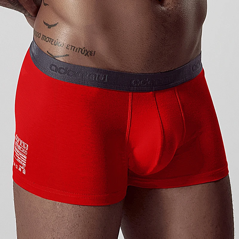 AIIOU Fashion Men Underwear Cotton Boxer Solid Cuecas Comfortable Breathable Male Panties Gay Sexy Underwear Trunk Boxershorts
AIIOU Fashion Men Underwear Cotton Boxer Solid Cuecas Comfortable Breathable Male Panties Gay Sexy Underwear Trunk Boxershorts