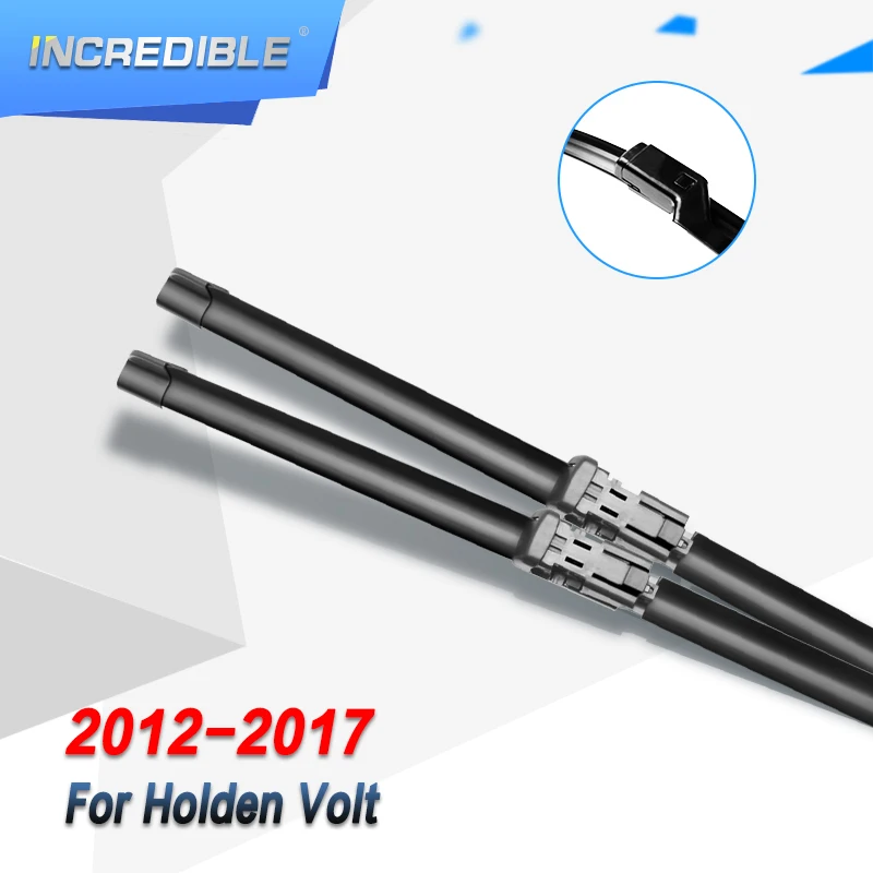 INCREDIBLE Wiper Blades for Holden Volt 26"&26" Fit Push Button Arms 2012 2013 2014 2015 2016 2017
INCREDIBLE Wiper Blades for Holden Volt 26"&26" Fit Push Button Arms 2012 2013 2014 2015 2016 2017