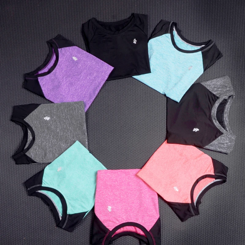 Fitness Women's Shirts Quick Drying T Shirt Elastic Yoga Sport Tights Gym Running Tops Short Sleeve Tees Blouses Jersey camisole
Fitness Women's Shirts Quick Drying T Shirt Elastic Yoga Sport Tights Gym Running Tops Short Sleeve Tees Blouses Jersey camisole