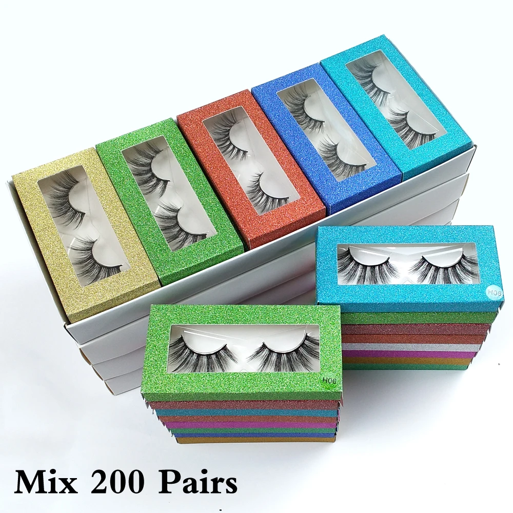 Wholesale Eyelashes 30/50/100/200 Pairs 3D Mink Lashes Natural False Eyelashes Hand Made Makeup Eye Lashes Mink Eyelashes Bulk
Wholesale Eyelashes 30/50/100/200 Pairs 3D Mink Lashes Natural False Eyelashes Hand Made Makeup Eye Lashes Mink Eyelashes Bulk
