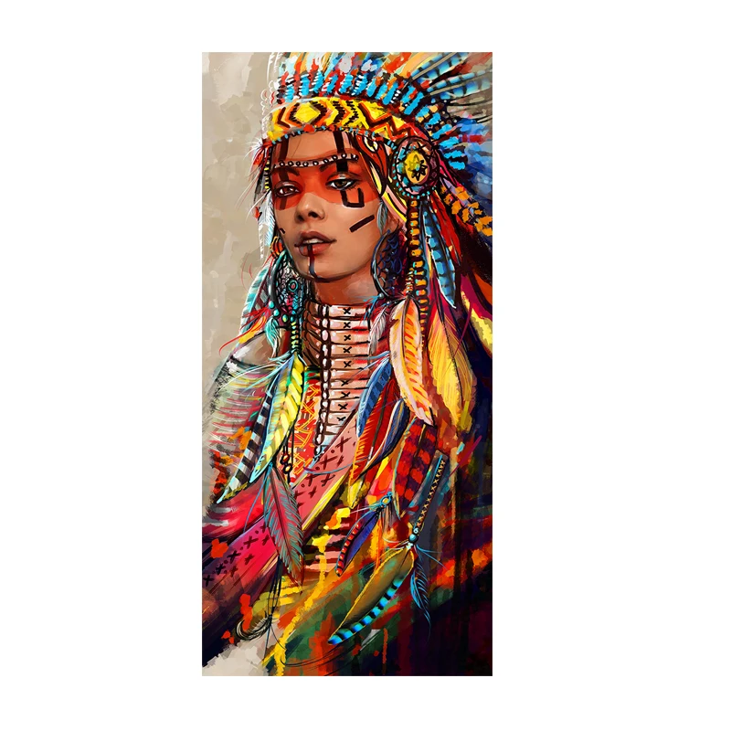 Colorful American Woman Oil Paintings Print on Canvas Art Posters And Prints Native Woman Abstract Art Pictures Home Wall Decor
Colorful American Woman Oil Paintings Print on Canvas Art Posters And Prints Native Woman Abstract Art Pictures Home Wall Decor