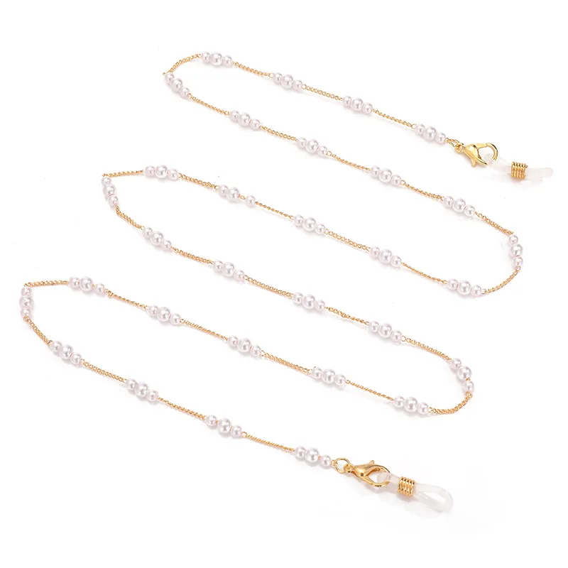 2021 Fashion jewelry fashion pearl glasses chain neck Chain Simple Casual sunglasses accessories mask chain lanyard
2021 Fashion jewelry fashion pearl glasses chain neck Chain Simple Casual sunglasses accessories mask chain lanyard