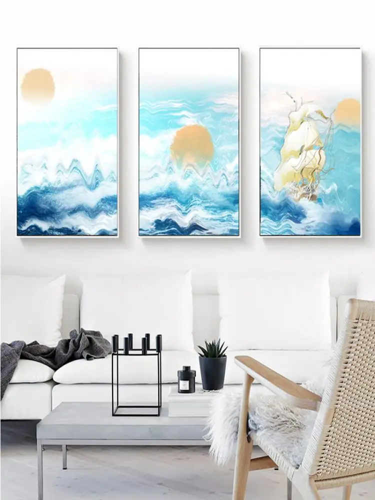 Abstract Blue Sea Sailing Boat Moon Reflection Nordic Minimalist Poster Frameless Printing Canvas Home Decoration Wall Painting
Abstract Blue Sea Sailing Boat Moon Reflection Nordic Minimalist Poster Frameless Printing Canvas Home Decoration Wall Painting