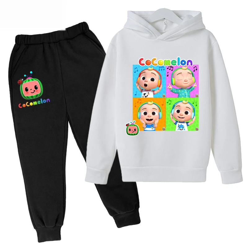 Baby Boy Clothing Set Kids Cocomelon Clothes Toddler Girls Fashion Cotton Hooded+Pants 2pcs Outfits Infnat Children Sweatshirts
Baby Boy Clothing Set Kids Cocomelon Clothes Toddler Girls Fashion Cotton Hooded+Pants 2pcs Outfits Infnat Children Sweatshirts