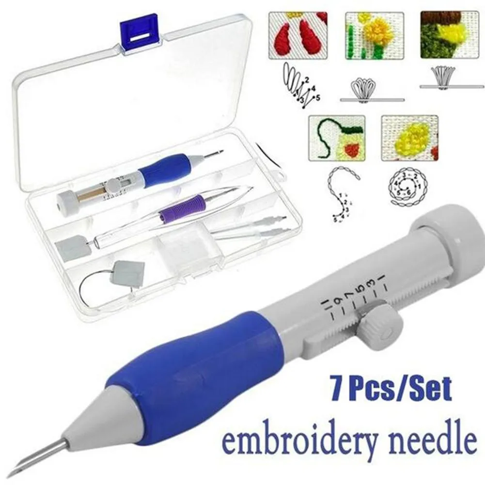 Embroidery Punch Needle DIY Stitching Tool Set Embroidery Needle Pen Weaving Tool Sewing Craft Embroidery Tools
Embroidery Punch Needle DIY Stitching Tool Set Embroidery Needle Pen Weaving Tool Sewing Craft Embroidery Tools