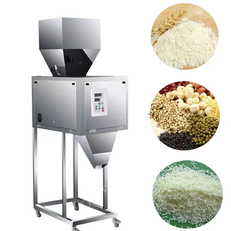 

Автоматическая настольная машина для взвешивания и размещения продуктов, мощная упаковочная машина для риса и арахиса в гранулах