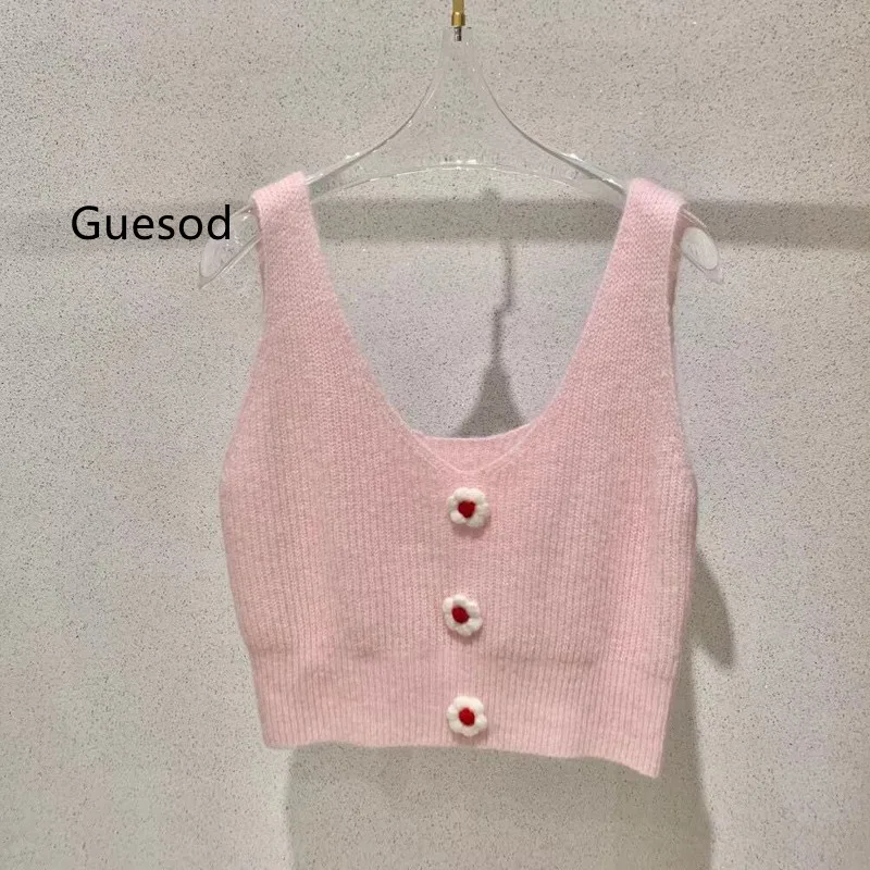 Women Sweater Yarn Knitting Tank 2021 Autumn Winter All Match Short Pink Top Mohair Vest Shirt New Guesod
Women Sweater Yarn Knitting Tank 2021 Autumn Winter All Match Short Pink Top Mohair Vest Shirt New Guesod