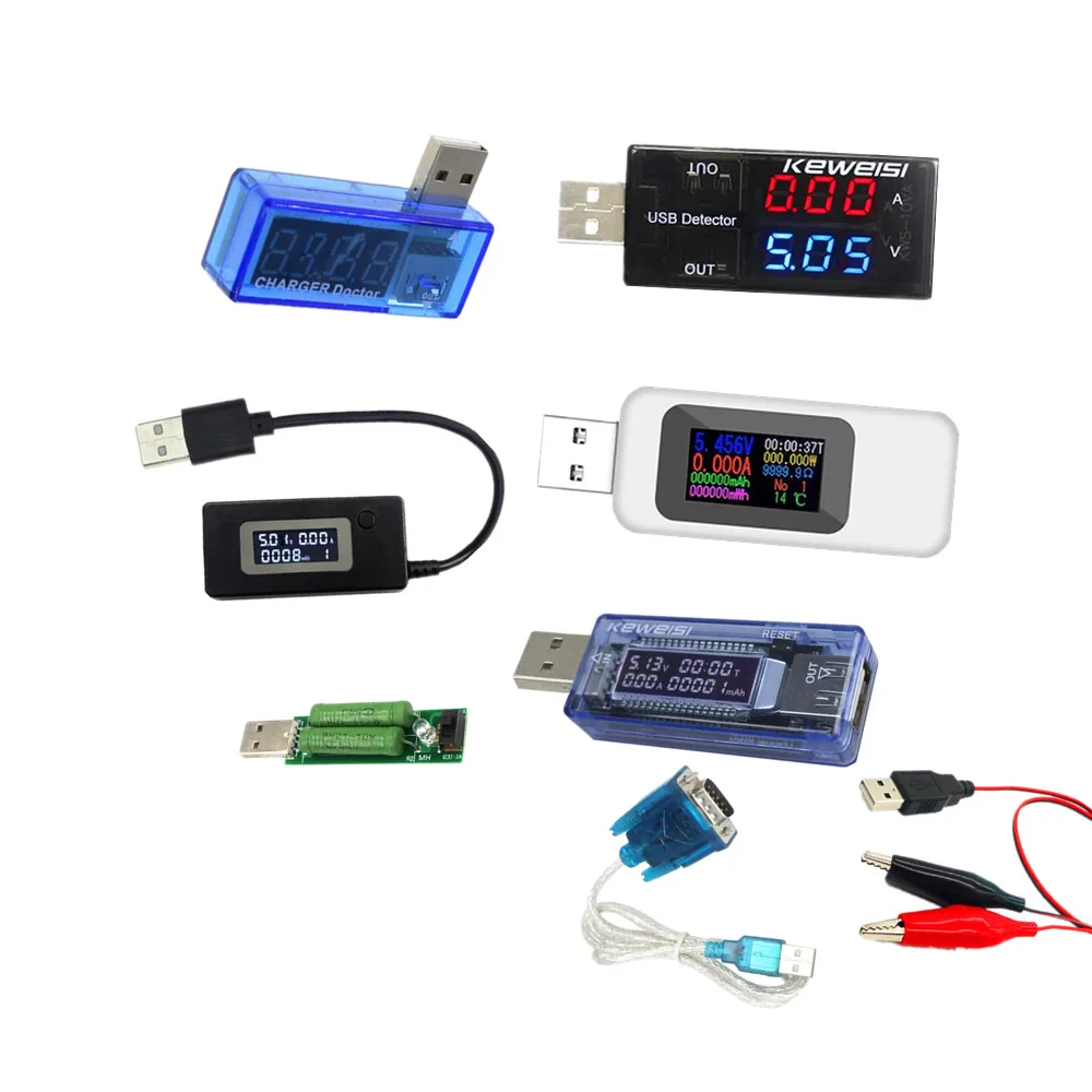USB-тестер постоянного тока QC 2 0 3 4-30 в измеритель емкости и напряжения цифровой