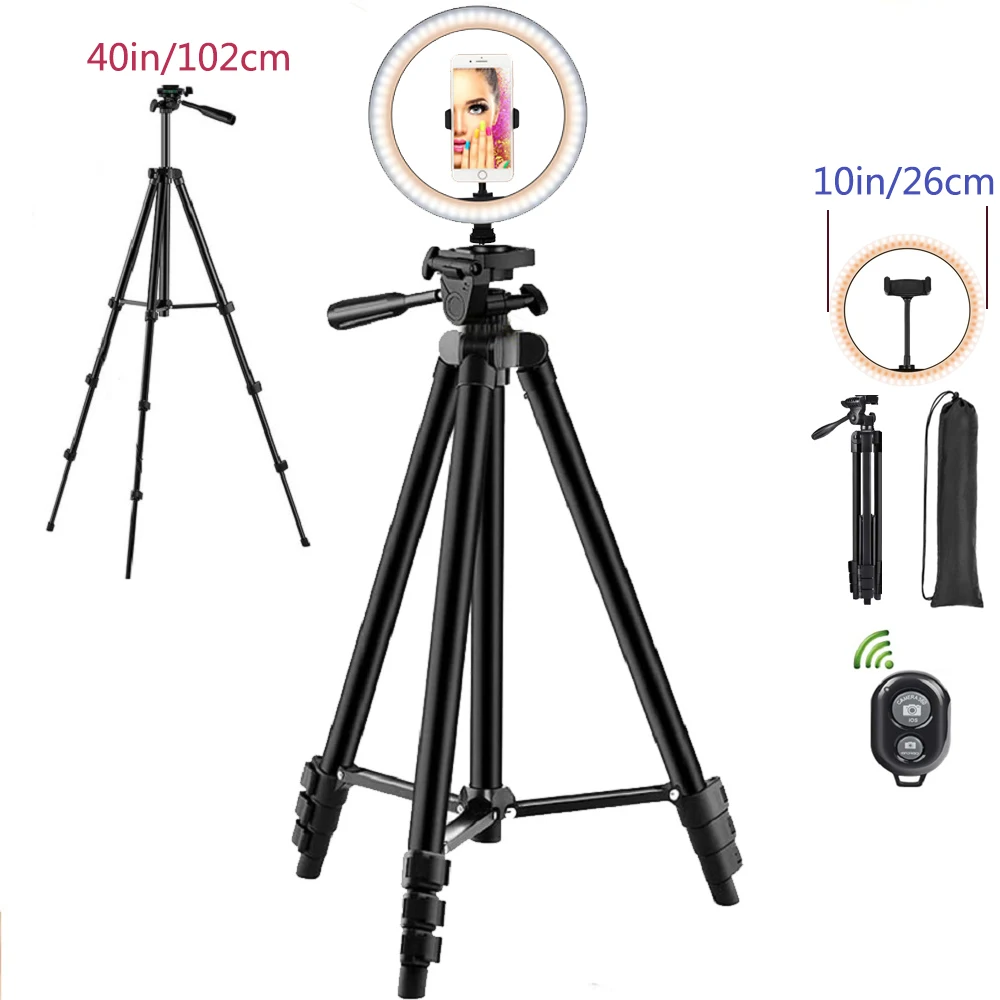10in anel luz fotografia ringlight suporte telefone circulo luz de preenchimento pode ser escurecido lampada trepied maquiagem
10in anel luz fotografia ringlight suporte telefone circulo luz de preenchimento pode ser escurecido lampada trepied maquiagem