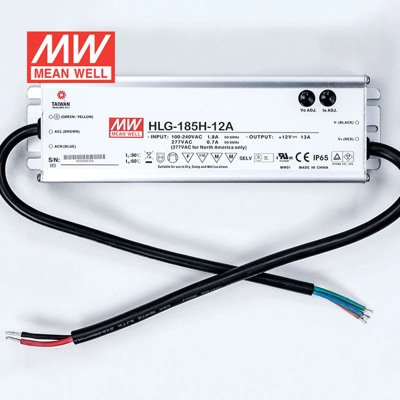 prosperity MEAN WELL HLG-185H-12A 12V 13A meanwell HLG-185H 156W Single Output LED Driver Power Supply A type
prosperity MEAN WELL HLG-185H-12A 12V 13A meanwell HLG-185H 156W Single Output LED Driver Power Supply A type